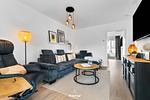 Wohnzimmer - Ferienwohnung Nordseeresort 43a Beach Break Büsum - Top-Hundeurlaub