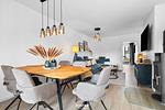 Wohnzimmer - Ferienwohnung Nordseeresort 43a Beach Break Büsum - Top-Hundeurlaub