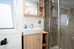 Badezimmer - Ferienhaus "Quartier 104" mit eingezäuntem Grundstück - Top-Hundeurlaub