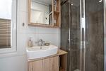 Badezimmer - Ferienhaus "Sonneneck", eingezäuntes Grundstück (114) - Top-Hundeurlaub