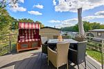 Terrasse - Ferienhaus "Heimathafen" mit eingezäuntem Grundstück (116) - Top-Hundeurlaub