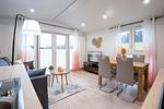 Wohnzimmer - Ferienhaus "Heimathafen" mit eingezäuntem Grundstück (116) - Top-Hundeurlaub