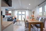 Wohnzimmer - Ferienhaus "Heimathafen" mit eingezäuntem Grundstück (116) - Top-Hundeurlaub