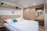 Schlafzimmer - Ferienhaus "Heimathafen" mit eingezäuntem Grundstück (116) - Top-Hundeurlaub