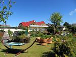 Garten - Häuschen: Terrasse, Ausblick - Top-Hundeurlaub