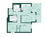 Grundriss - Apartment "Bernsteinperle" - Top-Hundeurlaub