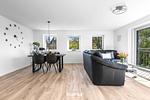 Wohnzimmer - Ferienwohnung Winningmay I Füsing - Top-Hundeurlaub