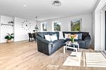 Wohnzimmer - Ferienwohnung Winningmay I Füsing - Top-Hundeurlaub