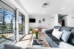 Meerblick - Ferienwohnung Winningmay I Füsing - Top-Hundeurlaub