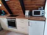 Küche / Küchenzeile - Nurdachhaus FUXBAU - Top-Hundeurlaub