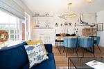 Wohnzimmer - Bootshaus - Top-Hundeurlaub