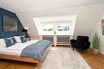 Schlafzimmer - Bootshaus - Top-Hundeurlaub