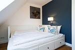 Schlafzimmer - Bootshaus - Top-Hundeurlaub