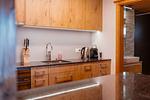 Küche / Küchenzeile - Apartment Bergdohle - Top-Hundeurlaub