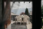 Terrasse mit Sitzgelegenheit - Apartment Bergdohle - Top-Hundeurlaub