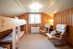 Schlafzimmer mit zwei Etagenbetten - Chalet Sönderli - Top-Hundeurlaub