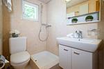 Badezimmer mit Dusche - Chalet Sönderli - Top-Hundeurlaub