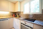 Küche mit Herdplatte - Chalet Sönderli - Top-Hundeurlaub