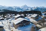 Hausansicht im Winter - Apartment Kaiser - Top-Hundeurlaub