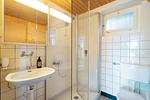 Badezimmer mit Dusche - Apartment Speer - Top-Hundeurlaub