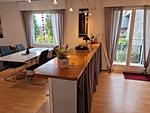 Küche / Küchenzeile - Apartment Panoramablick - Top-Hundeurlaub