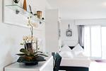 Schlafzimmer - Apartment Panoramablick - Top-Hundeurlaub