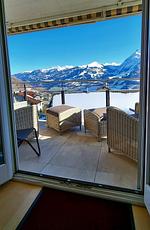 Balkon - Apartment Panoramablick - Top-Hundeurlaub