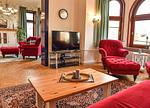 Wohnzimmer - Villa Heimfried Büsum - Top-Hundeurlaub