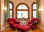 Wohnzimmer - Villa Heimfried Büsum - Top-Hundeurlaub