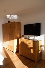 Inselblume 74 - Ferienwohnung mit Balkon am Yachthafen - Top-Hundeurlaub