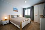 Schlafzimmer - Ferienhaus Ankerplatz in der Puddeminer Wiek - Top-Hundeurlaub