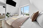 Schlafzimmer - Ferienwohnung Inselfeeling Fehmarn - Top-Hundeurlaub