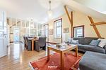 Wohnzimmer - Villa Büsum Norderpiep - Top-Hundeurlaub