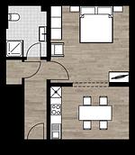 Grundriss - Huus Achterdiek - Whg. Anker - Top-Hundeurlaub