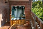 Balkon - Huus Achterdiek - Whg. Oberdeck - Top-Hundeurlaub