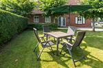 Terrasse - Huus Achterdiek - Whg. Utkiek - Top-Hundeurlaub