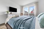 Schlafzimmer - Ferienwohnung Nordseeresort 41a Wattlöper  Büsum - Top-Hundeurlaub