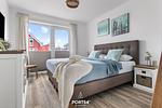 Schlafzimmer - Ferienwohnung Nordseeresort 41a Wattlöper  Büsum - Top-Hundeurlaub