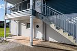 Fassade / Eingang - Ferienwohnung Nordseeresort37a Friesenkind Büsum - Top-Hundeurlaub