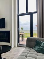 Cube Elite Hafenpanorama mit Dachterrasse und Zaun Haus Nr. 339 - Top-Hundeurlaub