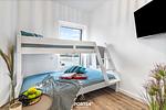 Schlafzimmer - Ferienwohnung Salzbrise Fehmarn - Top-Hundeurlaub