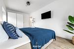 Schlafzimmer - Ferienwohnung Salzbrise Fehmarn - Top-Hundeurlaub