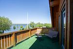 Balkon - Ferienwohnung "Binnenwasserblick" - Top-Hundeurlaub