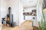 Kamin-/Ofen - Ferienwohnung Stjernehus Olpenitz - Top-Hundeurlaub