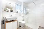 Badezimmer - Ferienwohnung Stjernehus Olpenitz - Top-Hundeurlaub