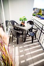 Balkon - Ferienwohnung 605 - Top-Hundeurlaub