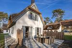 Terrasse - Ferienhaus Örnie mit Sauna, Kamin und Sonnenterrasse - Top-Hundeurlaub