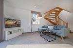 Wohnzimmer - Ferienhaus Örnie mit Sauna, Kamin und Sonnenterrasse - Top-Hundeurlaub