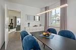 Wohnzimmer - Ferienhaus Örnie mit Sauna, Kamin und Sonnenterrasse - Top-Hundeurlaub
