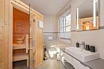 Sauna - Ferienhaus Örnie mit Sauna, Kamin und Sonnenterrasse - Top-Hundeurlaub